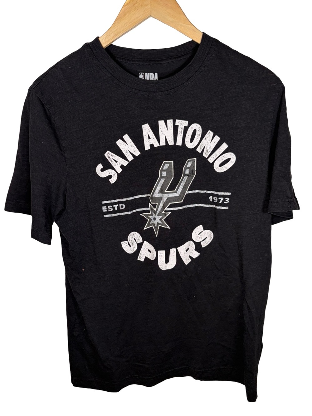 NBA San Antonio Spurs Black Graphic Tee